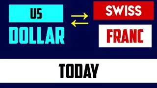 TODAY 1 USD to CHF - US Dollars to Swiss Francs Currency Exchange Rate 25 JULY 2024
