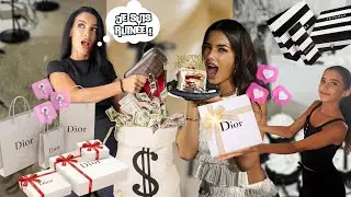 JE ME RUINE POUR L’ANNIVERSAIRE DE MA FILLE [ MONIA A 15 ANS OMG ] UNBOXING DES CADEAUX