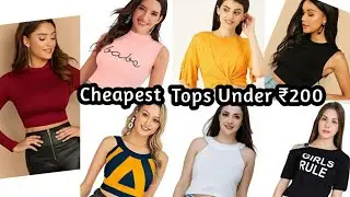 Affordable Tops under ₹100 - ₹200 | Cheap price Tops | Amazon top haul | Top Haul #shorts