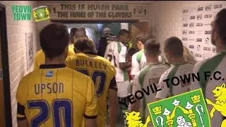 TUNNEL CAM: YEOVIL TOWN V BRIGHTON & HOVE ALBION