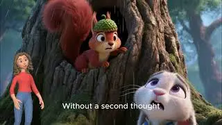 Story of Friendship - Squirrel and Rabbit | Moral Story for kids | @littleytv