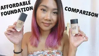 ELF FOUNDATION COMPARISON & REVIEW | OILY SKIN