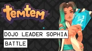 Temtem Dojo Leader Sophia Battle
