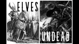 Kings of War 3rd Edition Battle Report - Elves v Undead