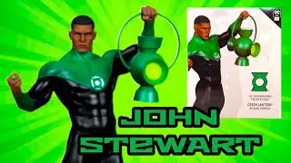McFarlane DC Direct Designer Series Green Lantern John Stewart 1/6 Scale Statue Unboxing & Review
