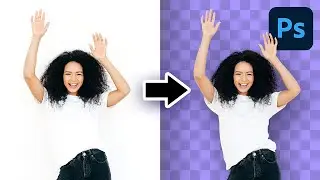 Select White Object on White Background in Photoshop!