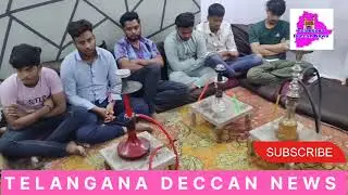 Illegal hookah parlour raid in old city