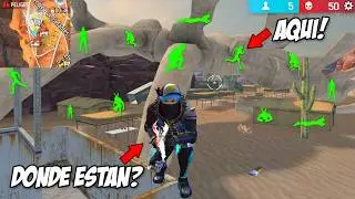 POLICIA VS LADRONES EN KALAHARI! 😂 *muy dificil* MOMENTOS GRACIOSOS FREE FIRE
