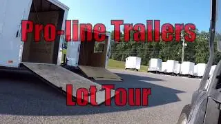 Pro-line Trailers | Lot Tour | Virginia Location