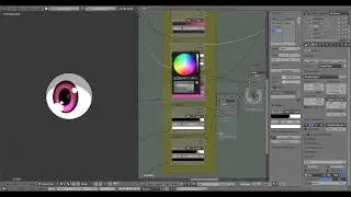 Blender - Node Based Toon/Anime Eye