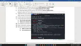CIS27 Lab 3: Install, Configure FTP Server, Create User, Change Permission and Test Account Access