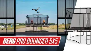 BERG Pro Bouncer 5x5 | The ultimate extreme sports trampoline | Spezifikationen