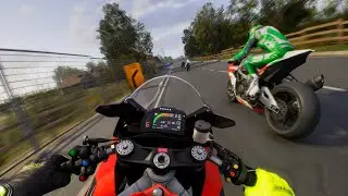 Aprilia RSV4 RF Onboard POV North West 200
