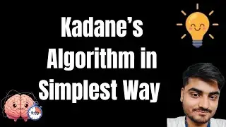 Kadane&rsquo;s Algorithm in Simplest Way | Two Loop Approach Explained | Daily DSA Series Day 13