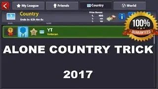 New  alone country trick ..how to change country in 8 ball pool 2018!!!!