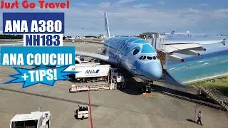 ANA First A380 Flying Honu NH183 ANA Couchii [With ANA Travel Tips!]