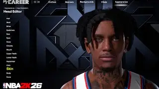 *NEW* BEST DRIPPY FACE CREATION TUTORIAL in NBA 2K26 &bull; BEST COMP STAGE FACE CREATION NBA 2K26