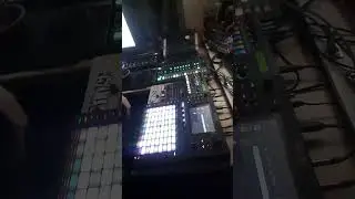 Test my New Setup / live dawless Techno 