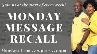 The Monday Message Recall: Trust Issues