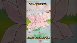 Easy and Creative Activities For Kids//Fun Art Ideas for Kids # shorts #kids #themagiccanvas