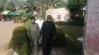 Education Minister Saeed Ghani Vistit