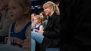 Taylor Swift Bring Travis Kelce's Niece at Clippers vs Knicks Game in NYC  #news #taylorswift