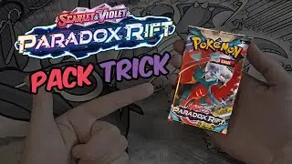 Paradox Rift Pack Trick Tutorial: Scarlet and Violet Pokemon TCG