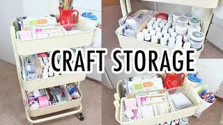 Ikea Raskog Cart | Craft Storage