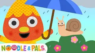Today It's Raining | ☔️ Learn About Weather | Get Ready for A Rainy Day | Noodle & Pals