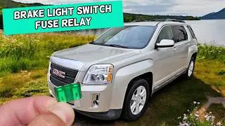 GMC TERRAIN Brake Light Switch Fuse Relay Location Replacement 2010 2011 2012 2013 2014 2015 2016 20