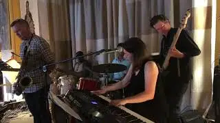 Tricia Edwards Quintet at Lethbridge Jazz Festival, June 2019