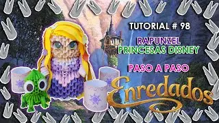 ¿Cómo hacer a RAPUNZEL ☀️en Origami3D ?✂️| Enredados 👑| Tutorial paso a paso⭐| PrizGami3D ❤️