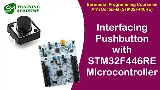 Interfacing Pushbuttons with STM32F446RE