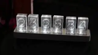 NIXT CLOCK - Acrylic Nixie Led Clock Preview Demo