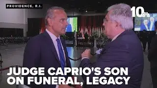 Judge Caprio's son speaks about funeral plans, father's legacy