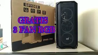 INFINITY SPYDER FREE 3 FAN RGB (RIVIEW N UNBOXING)