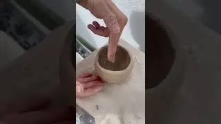 Let&rsquo;s make a mug using pinch technique #diy #pottery #ceramics #clay