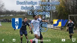 12. Spieltag 2017/2018 SVU - SV Remshalden