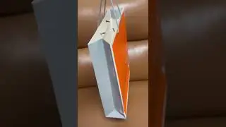 Matt Cotton Rope Handle Paper Bags &ndash; Finished Product View (All Sides)
