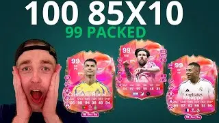I Opened 100x 85+10 Packs in FC 25 Ultimate Team! 🤯🔥