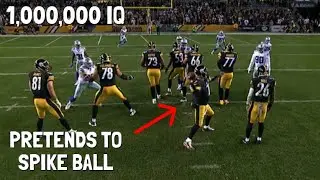 NFL Amazing Fake Spikes Compilation