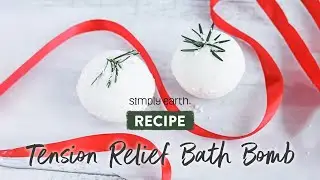 Tension Relief Bath Bomb Recipe With Essential Oils