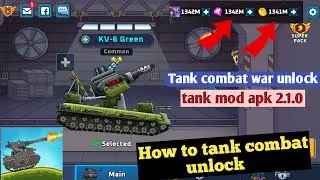 🔥How to tank combat war mod apk//tank combat war battle gameplay//tank combat unlock