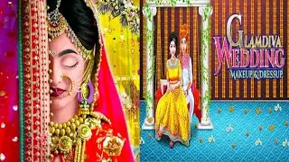 Glamdiva Wedding Makeup & Dressup Game | New Wedding Game - New Indian Wedding 👰 Android Gameplay