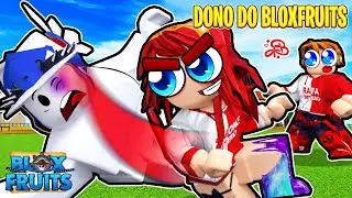 Minha MÃE BATEU no DONO do BLOXFRUITS😮 Roblox