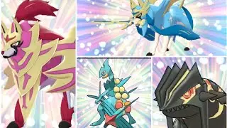 All 890 Shiny Pokemon Generation 1-8 | Mega | Gigantamax |