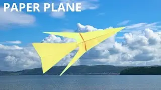 How to Make a Paper Airplane | LONG-FLYING & AMAZING Paper Airplane Origami