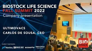 BioStock Life Science Fall Summit 2022 | Presentation: Ultimovacs