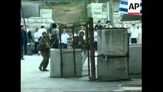 West Bank: Clashes: violent clashes in Hebron