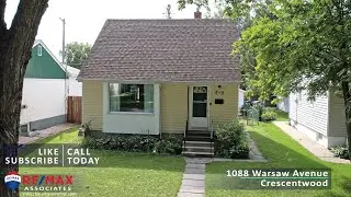 House for sale at 1088 Warsaw Avenue in Crescentwood Winnipeg